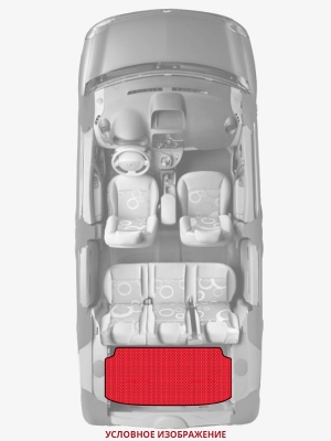 ЭВА коврики «Queen Lux» багажник для Cadillac Catera